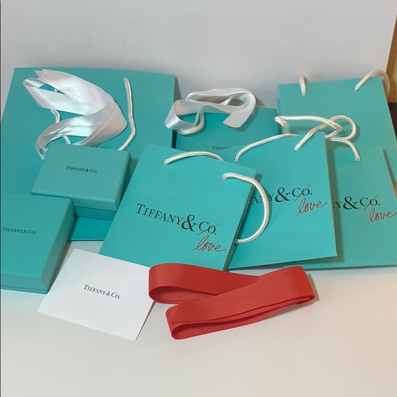 12 piece set of Tiffany & Co packaging - Picture 5 of 5